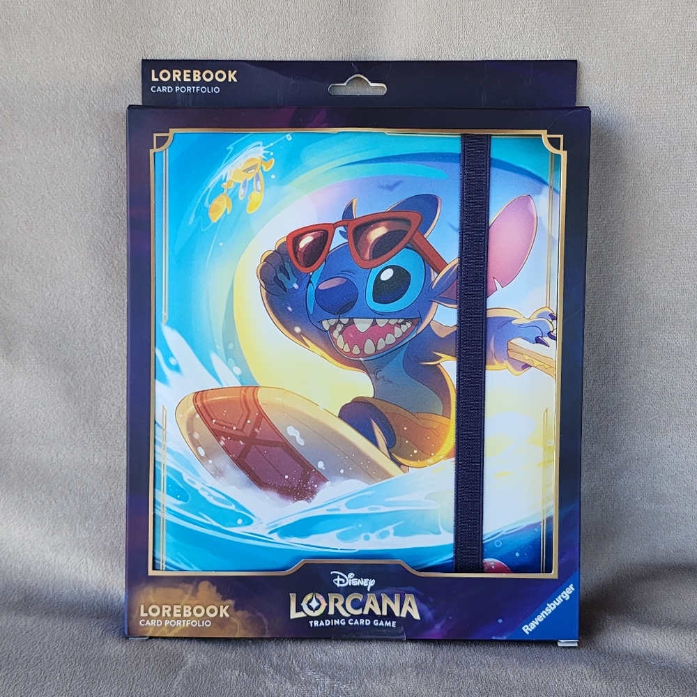 Lorcana Binder (Disney Stitch)